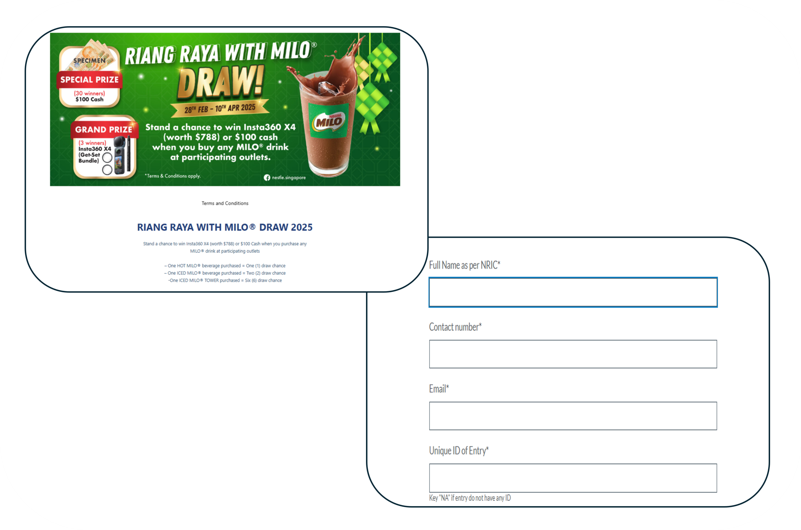 Web Submission Lucky Draw Management Portfolio