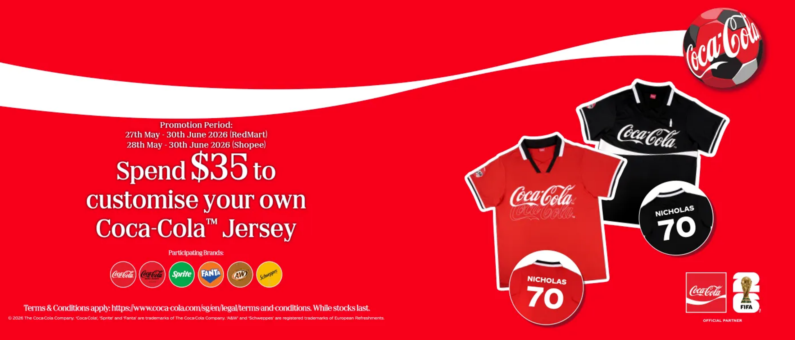 Coca-Cola Jersey Redemption (eCommerce)